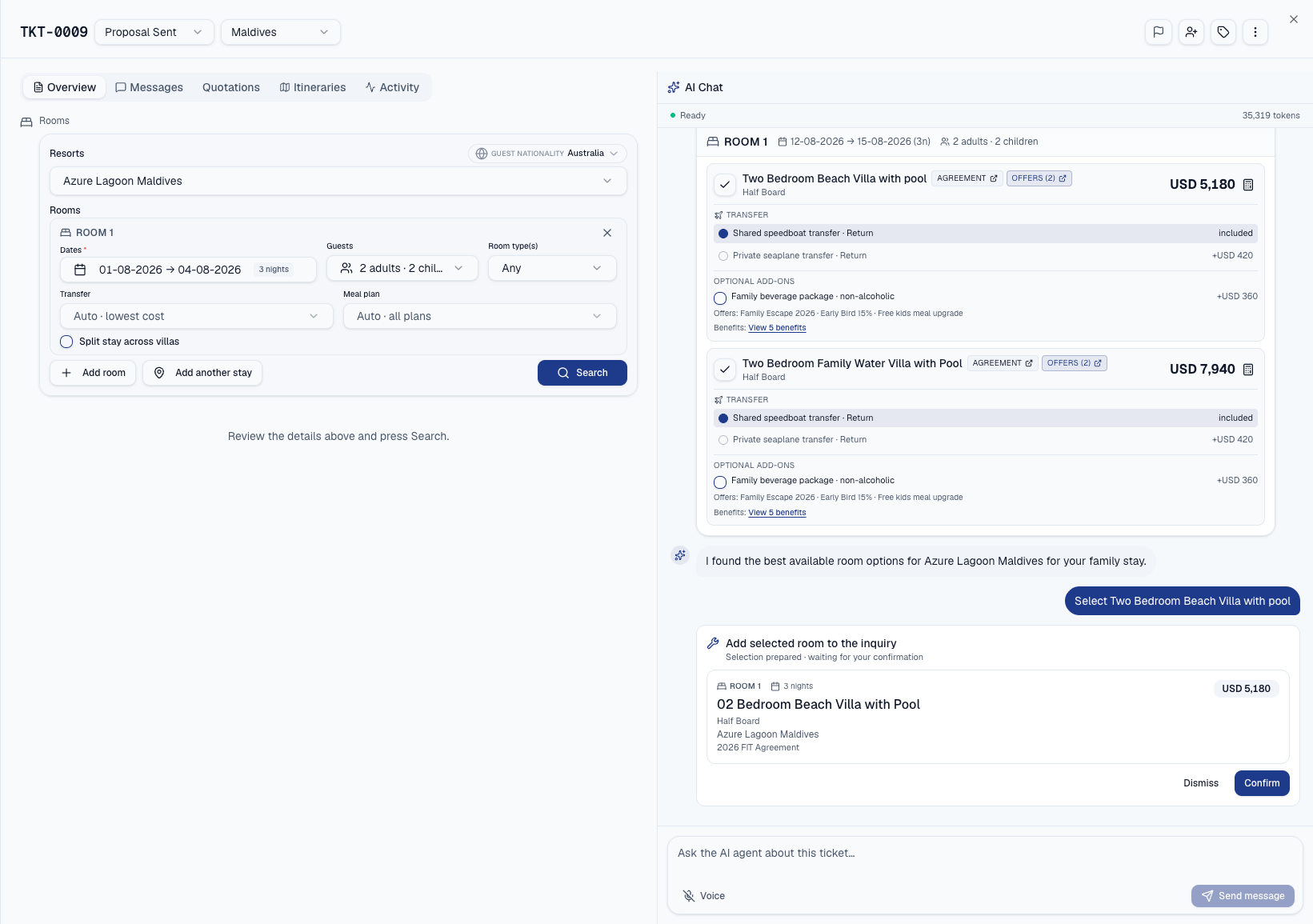 AI chat assistant